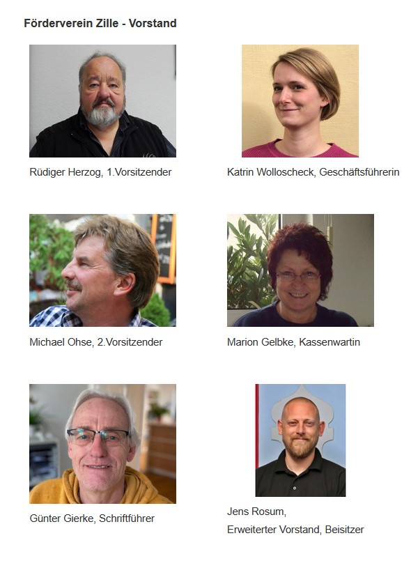 Förderverein Zille - Vorstand