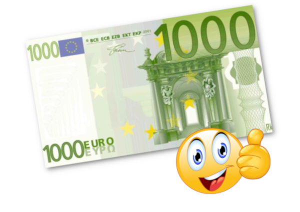 1000€ Spende